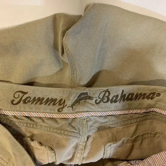 Tommy‎ Bahama Men's Classic 5 Pocket Tencel Flat Front Straight Pants Size 35x28 - Picture 6 of 12